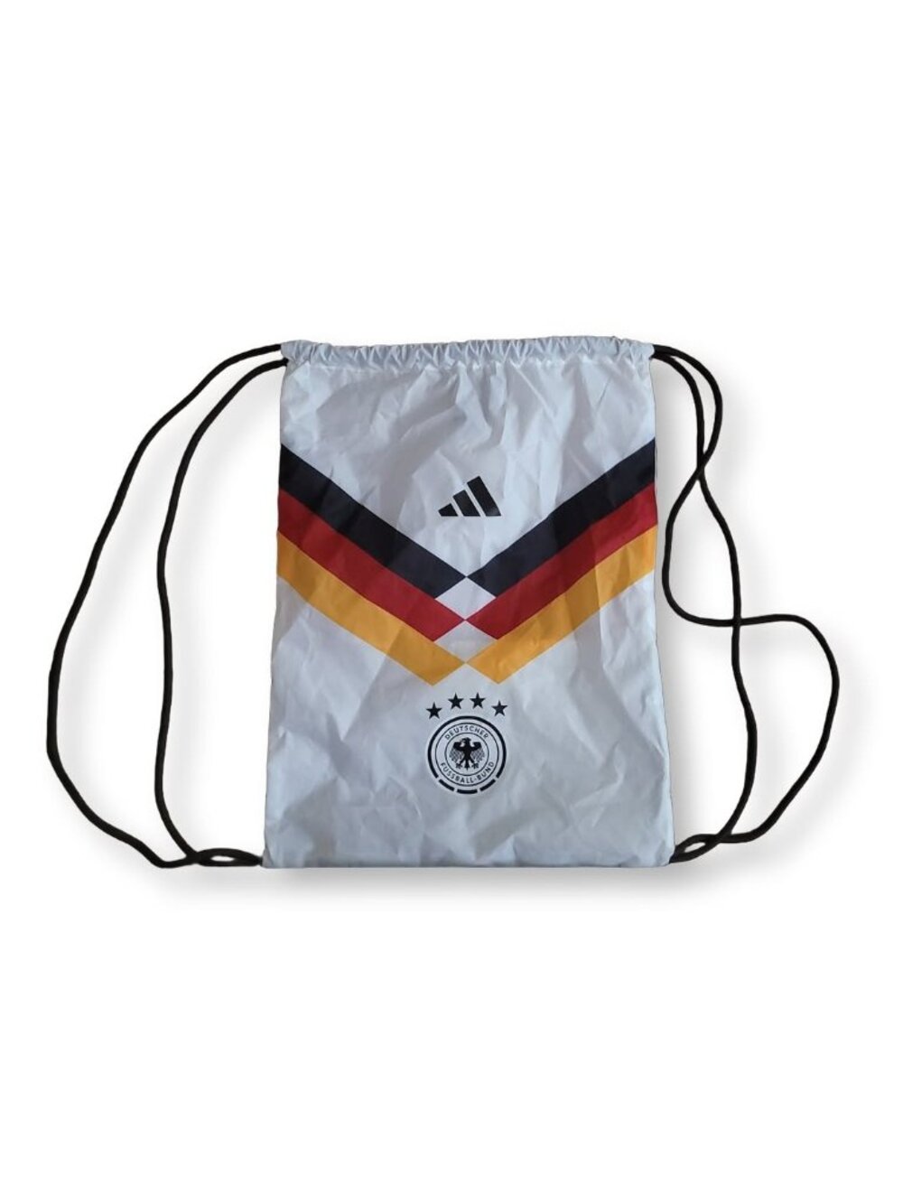 Adidas DFB Germany National Team Drawstring Gym Sack White Polyester (OS)